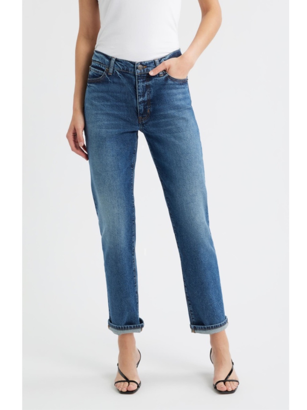 Like New Frame Denim The Borrowed jeans in Nebula. Size 28